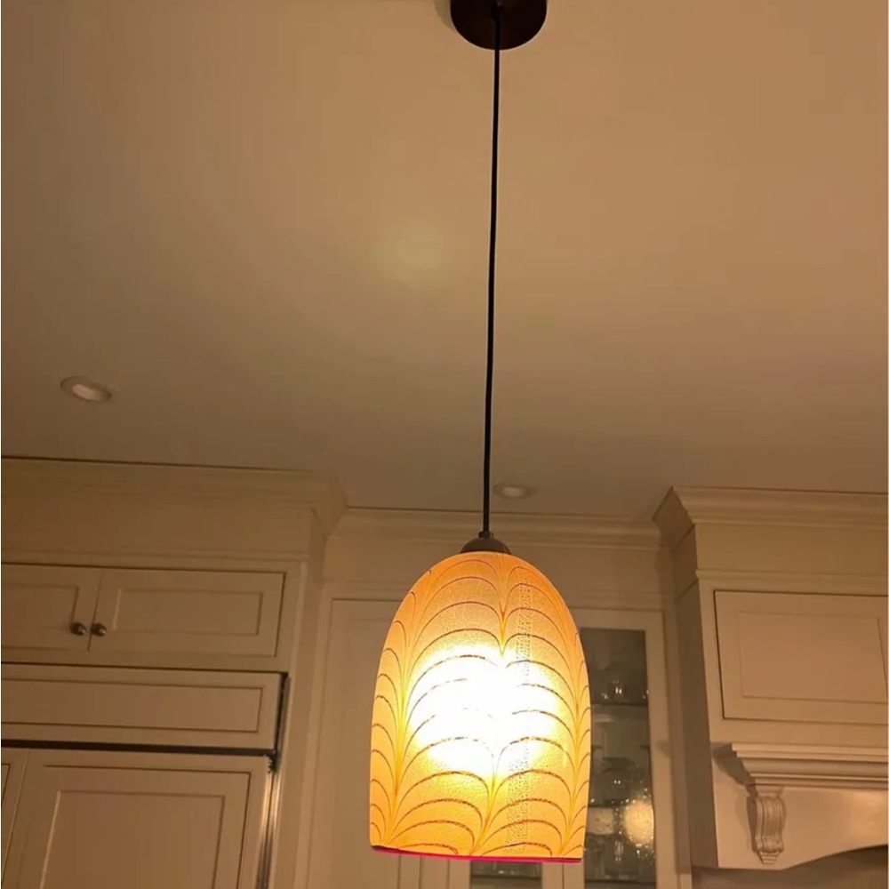 Murano glass light pendants